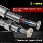 Hose Manufacturer Stainless Steel Shower Hose Bath Hose Cold And Hot Water Hose 15 Shower Head Hose Nozzle Hose - Image 3