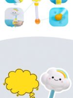 Baby Bath Toys, Children'S Water Bath Toys, Boys And Girls, Infants And Young Children, Manual Rainbow Cloud Spray Shower - Image 2