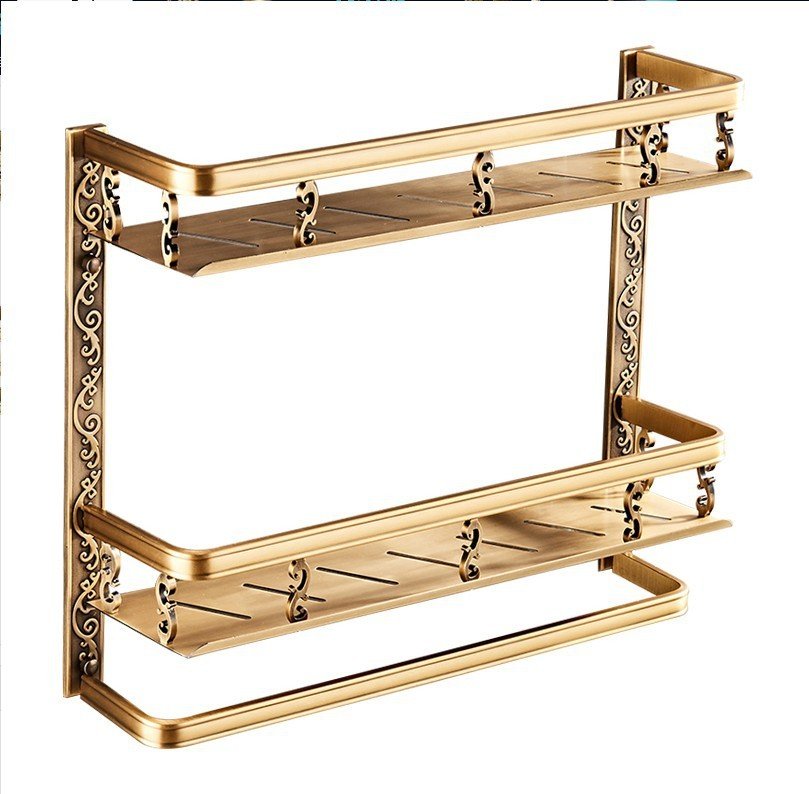 1723126625786.jpg European style bathroom shelf double bathroom - Image 1
