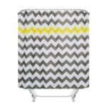 Shower curtain manufacturers wholesale European and American hot selling simple wave striped bathroom waterproof curtain high quality foreign trade bath curtain - Image 4