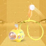 Children's Submarine Bath Toy Baby Water Jet Electric Submarine Boat Male And Female Baby Shower Watering Artifact - Image 4