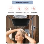 Foldable And Portable Can Store Ice-bath Silicone Shower - Image 5