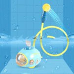 Children's Submarine Bath Toy Baby Water Jet Electric Submarine Boat Male And Female Baby Shower Watering Artifact - Image 2