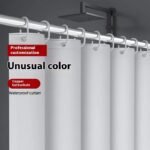 Transparent Bath Curtain EVAPEVA Waterproof And Mildew-proof Bathroom Shower Room Partition Curtain - Image 3