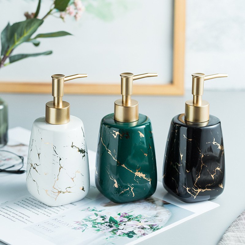 4ca6aa2f-efd2-4071-a986-e96ec0c69df5.jpg Bathroom Bathroom Ceramic Storage Bottle - Image 1