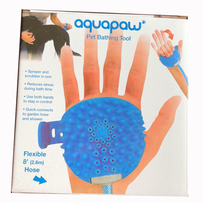 4d27556c-6a2c-42ef-a48e-5acf72ea2491.jpg Dog Pet Bath Brush Cat And Dog Supplies Silicone Massage Shower Head - Image 1