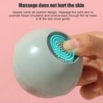 Dog Cat Bath Brush Pet Massage Brush Shampoo Dispenser Soft Silicone Brush Rubber Bristle For Dogs And Cats Shower Grooming - Image 2