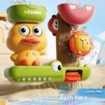 Suction Cup Shower Water Spray Bathroom Bath And Water Toys Suit - Image 2