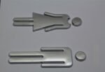 12cm Bathroom Signboard Bathroom Door Plate - Image 5