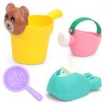 Children's Bath And Water 4 Piece Set Shower Water Baby Bottle - Image 4