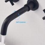 Bathroom Faucets, Wall-mounted Bathroom Sink Faucets - Image 5