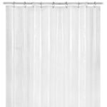 Transparent Bath Curtain EVAPEVA Waterproof And Mildew-proof Bathroom Shower Room Partition Curtain - Image 2