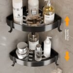 Towel Rack Black Bathroom Rack Bathroom Pendant - Image 8