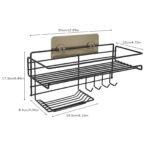 Punch-free Bathroom And Bathroom Storage Rack - Image 2
