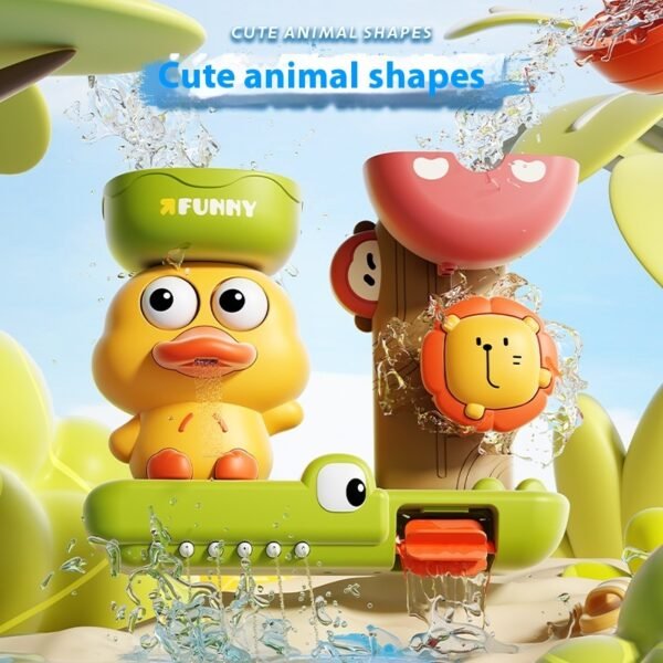 Suction Cup Shower Water Spray Bathroom Bath And Water Toys Suit