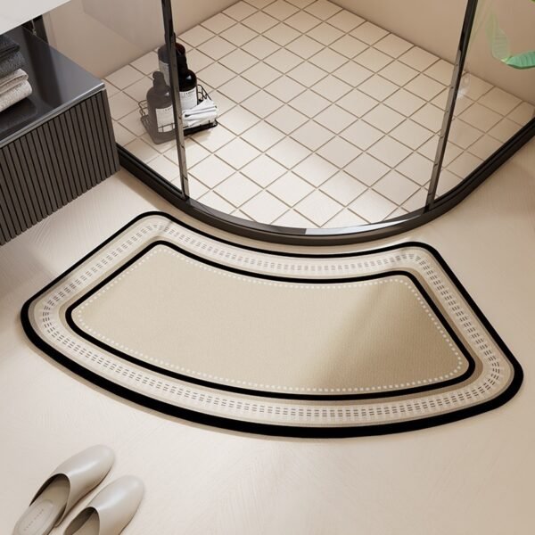 Diatomaceous Water-absorbing Bath Mat For The Toilet And Shower